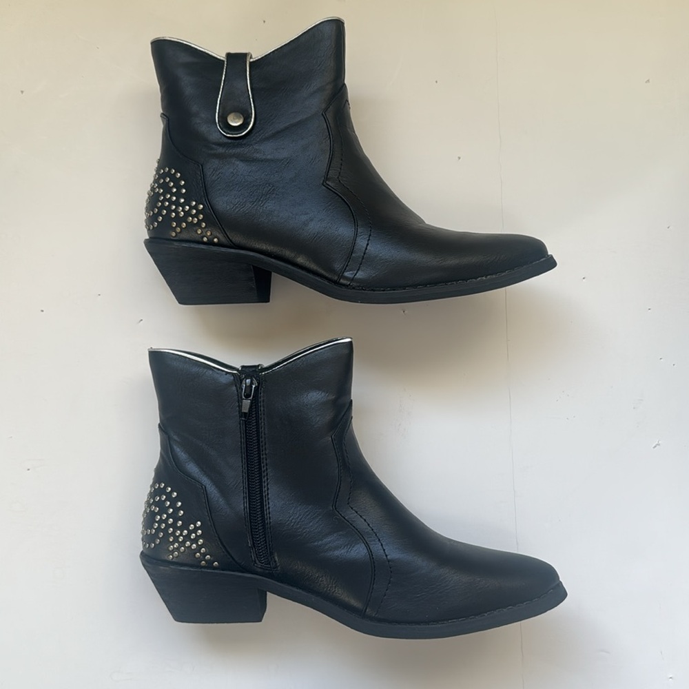 Black Ankle Booties